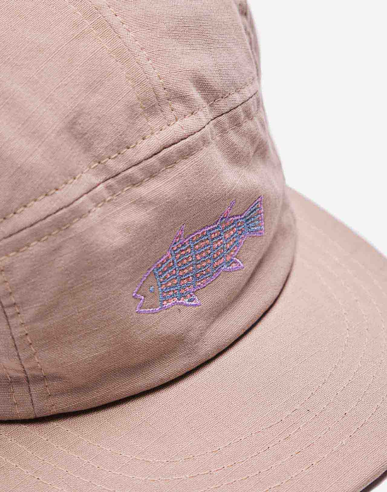 5 Pannel Cap Fish Beige