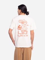 OVERSIZED IVORY HATS CLUB T-SHIRT